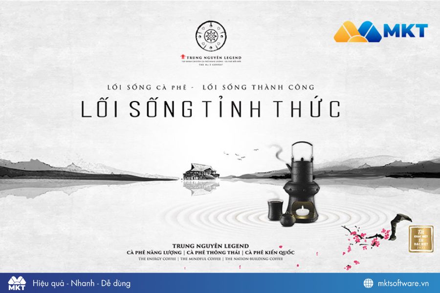 Slogan của cà phê Trung Nguyên Legend Slogan của cà phê Trung Nguyên Legend