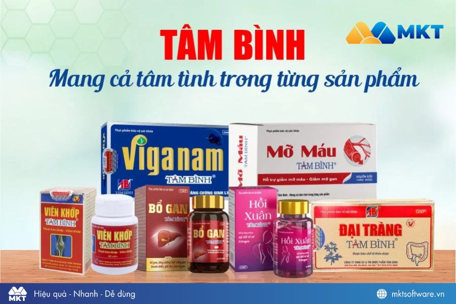 Slogan bán hàng dược phẩm Tâm Bình Slogan bán hàng dược phẩm Tâm Bình