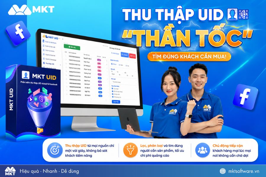 MKT UID – Phần mềm nắm bắt khách hàng trong tầm tay
