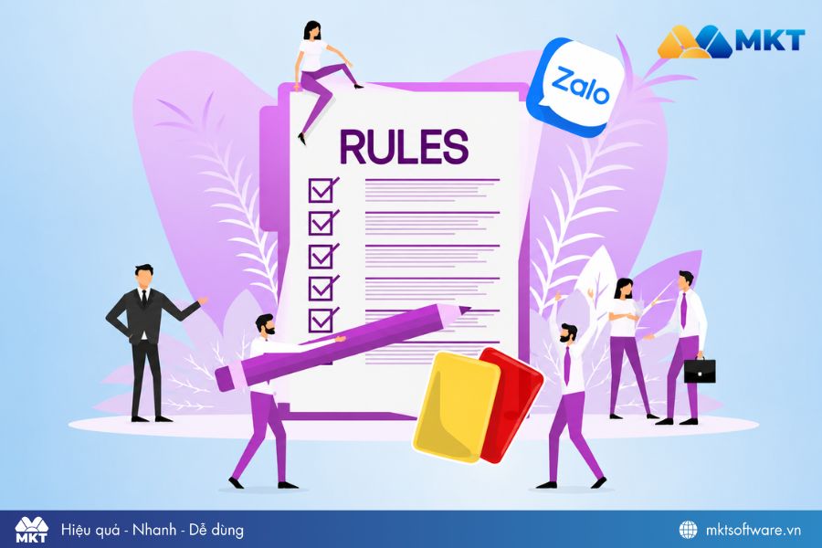 Chỉ chọn phần mềm được Zalo cho phép hoặc hoạt động theo quy định của nền tảng 