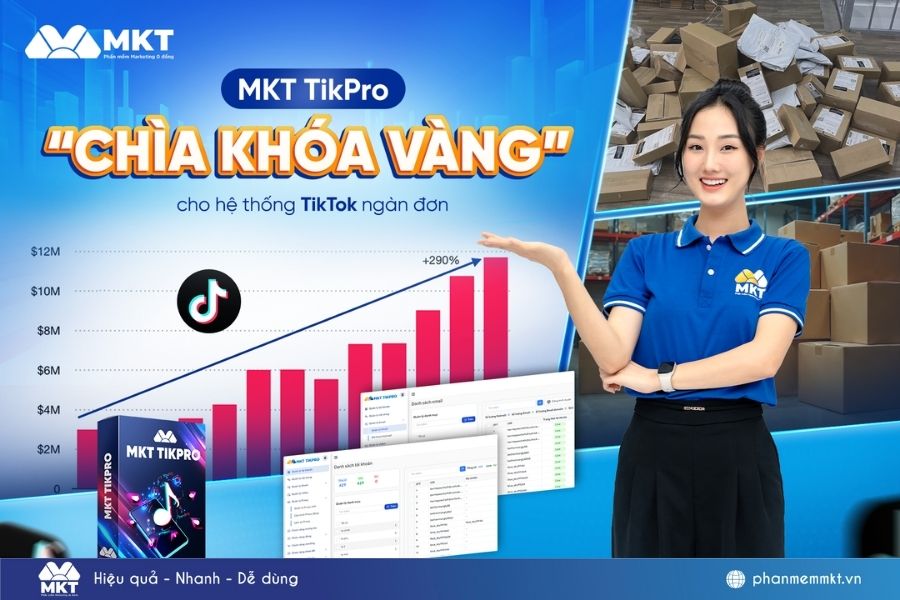 MKT Tikpro - Phần mềm quản lý tài khoản và hỗ trợ tăng tương tác TikTok MKT Tikpro - Phần mềm quản lý tài khoản và hỗ trợ tăng tương tác TikTok