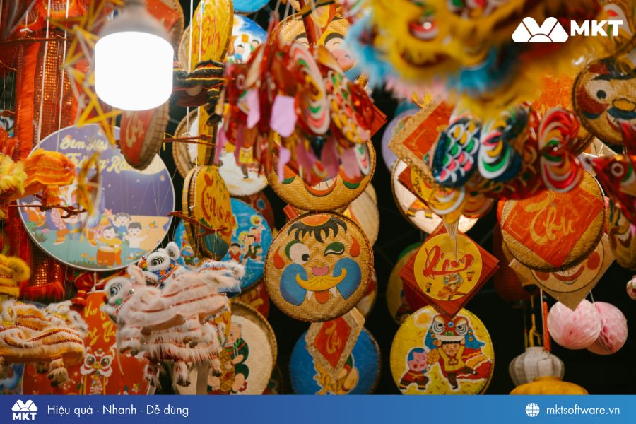 Mặt hàng vật phẩm trang trí Trung Thu