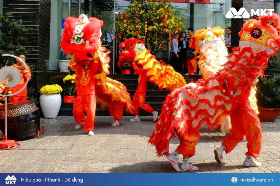 Dịch vụ múa lân cho sự kiện