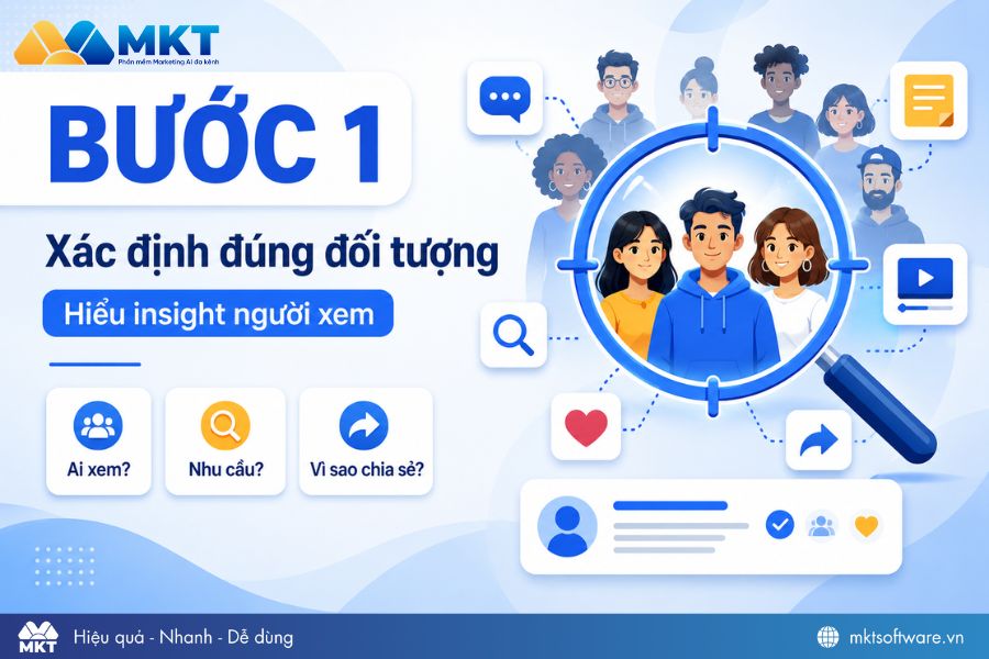 Xác định đúng đối tượng người xem và hiểu insight