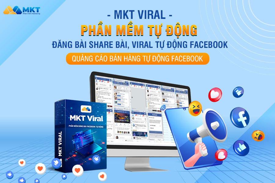 Sử dụng phần mềm marketing online MKT Viral