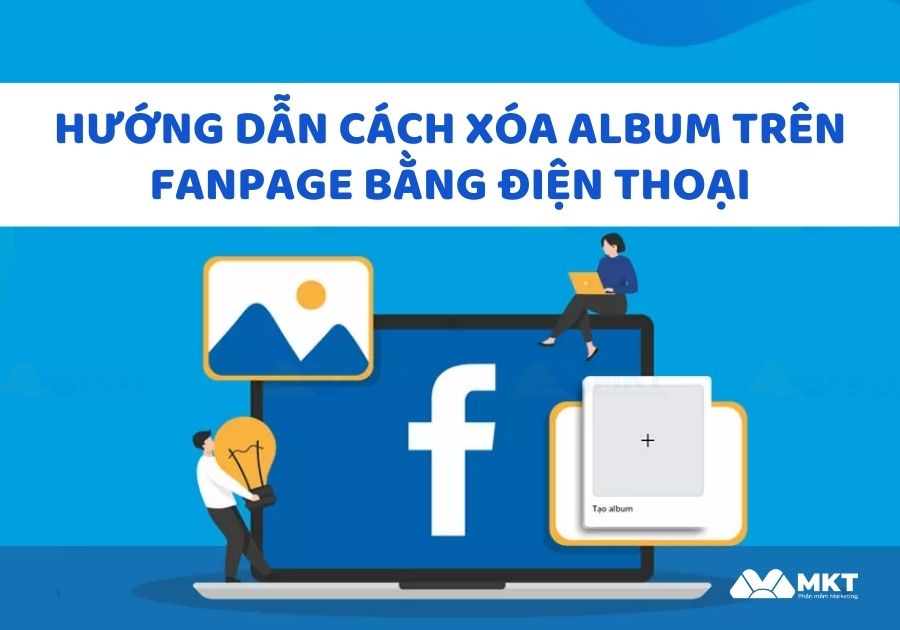 Cách xóa album trên fanpage bằng điện thoại