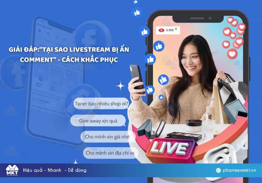 Tại sao livestream bị ẩn comment