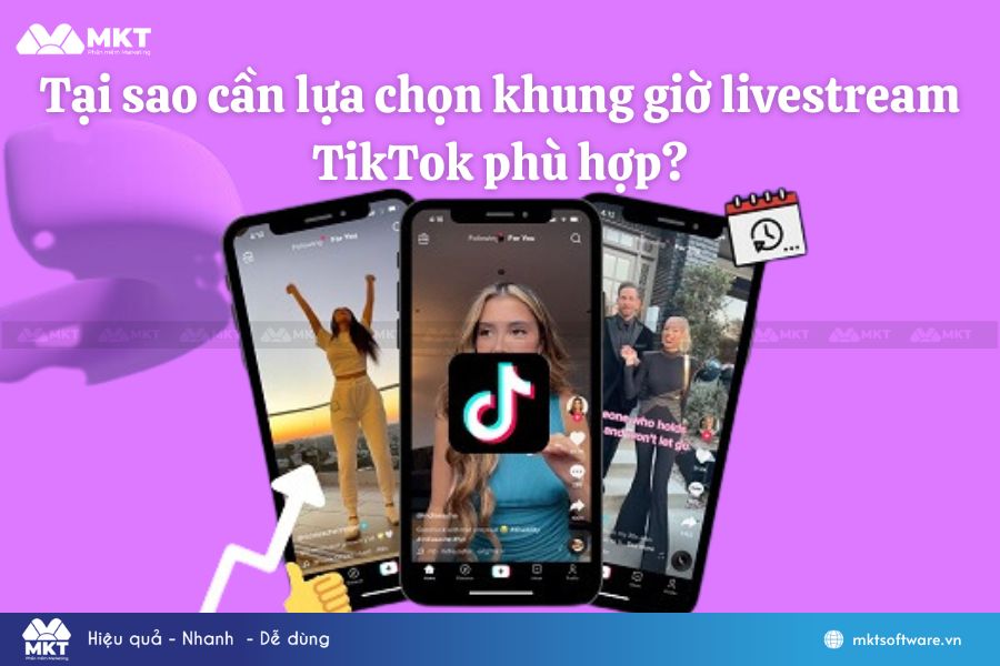 Tại sao cần lựa chọn khung giờ livestream TikTok phù hợp?