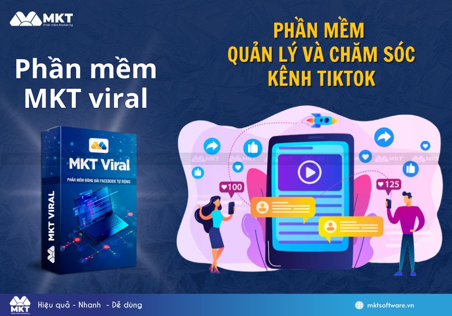 Phần mềm tăng tương tác livestream TikTok tự động - MKT Viral 