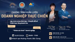 Phần mềm MKT cùng VNC BIZ tổ chức chương trình huấn luyện Doanh nghiệp thực chiến