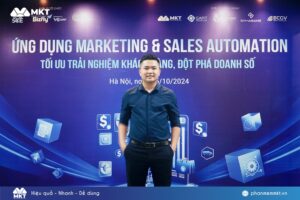 Doanh nghiệp trải nghiệm giải pháp Marketing tự động từ Phần mềm MKT tại sự kiện Marketing & Sale Automation